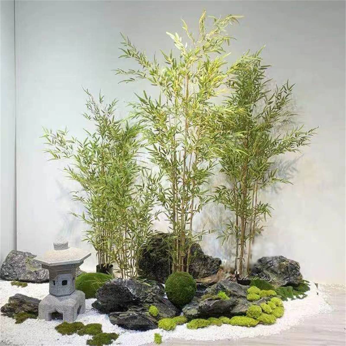 Amazon｜造花・人工植物 フェイクグリーン 竹垣 竹林 人工観葉植物 高